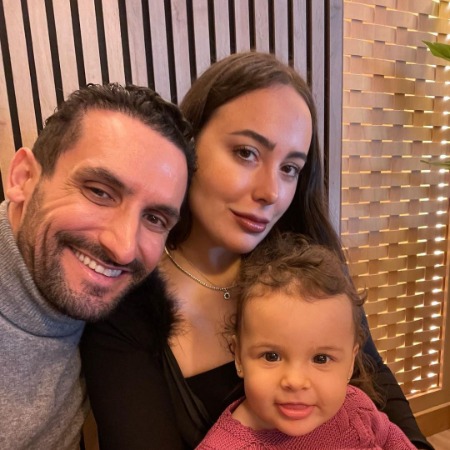 Ivana Rodriguez and Carlos Gracia with their daughter Deva Gracia.